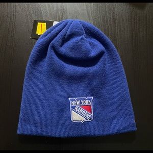 Adidas New York Rangers Blue Beanie